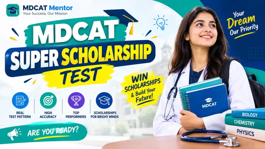 MDCAT Super Scholarship test
